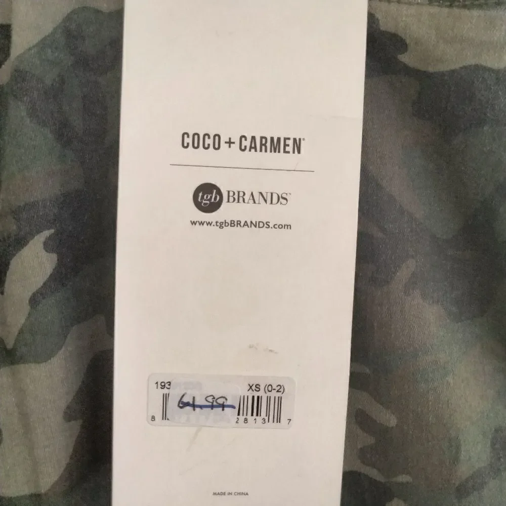 Coco + Carmen OMG Camouflage Skinny Jeans Size XS Holds You In Lifts You Up - Picture 6 of 16